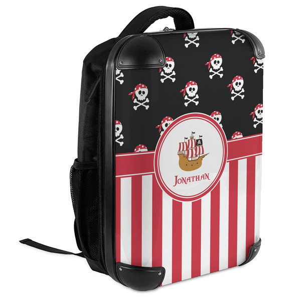 Pirate & Stripes 18" Hard Shell Backpacks - ANGLED VIEW