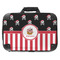 Pirate & Stripes 18" Laptop Briefcase - FRONT