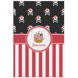 Pirate & Stripes Poster - Matte - 24x36 (Personalized)