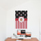 Pirate & Stripes 24x36 - Matte Poster - On the Wall