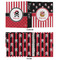 Pirate & Stripes 3 Ring Binders - Full Wrap - 1" - APPROVAL