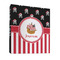 Pirate & Stripes 3 Ring Binders - Full Wrap - 1" - FRONT