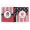 Pirate & Stripes 3 Ring Binders - Full Wrap - 1" - OPEN OUTSIDE
