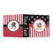 Pirate & Stripes 3 Ring Binders - Full Wrap - 2" - OPEN OUTSIDE