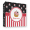 Pirate & Stripes 3 Ring Binders - Full Wrap - 3" - FRONT