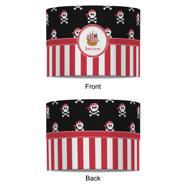 Pirate & Stripes 8" Drum Lampshade - APPROVAL (Fabric)