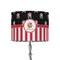 Pirate & Stripes 8" Drum Lamp Shade - Fabric (Personalized)