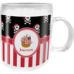 Pirate & Stripes Acrylic Kids Mug (Personalized)
