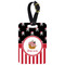 Pirate & Stripes Aluminum Luggage Tag (Personalized)