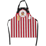 Pirate & Stripes Apron With Pockets w/ Name or Text