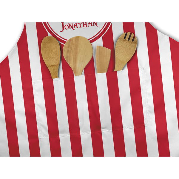 Pirate & Stripes Apron - Pocket Detail with Props