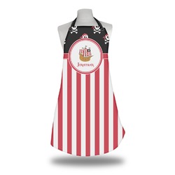 Pirate & Stripes Apron w/ Name or Text