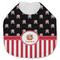 Pirate & Stripes Jersey Knit Baby Bib w/ Name or Text