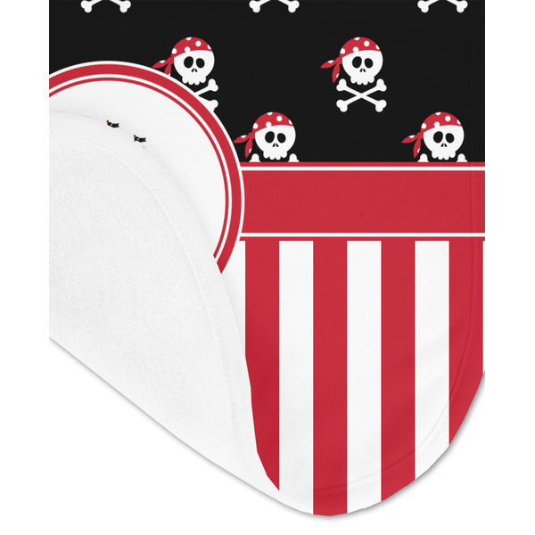 Pirate & Stripes Baby Bib - AFT detail
