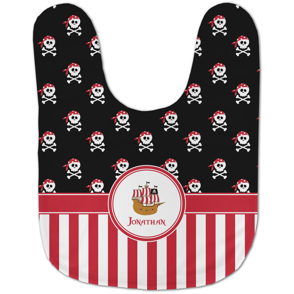 Pirate & Stripes Baby Bib - AFT flat