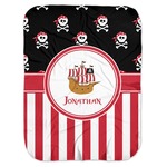 Pirate & Stripes Baby Swaddling Blanket (Personalized)