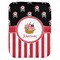 Pirate & Stripes Baby Swaddling Blanket (Personalized)