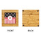 Pirate & Stripes Bamboo Trivet with 6" Tile - APPROVAL
