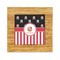 Pirate & Stripes Bamboo Trivet with 6" Tile - FRONT