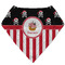 Pirate & Stripes Bandana Bib (Personalized)