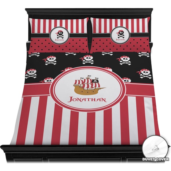 Pirate & Stripes Bedding Set (Queen) - Duvet