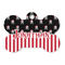 Pirate & Stripes Bone Shaped Dog ID Tag - Large (Personalized)