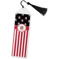 Pirate & Stripes Book Mark w/Tassel (Personalized)
