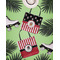 Pirate & Stripes Canvas Tote Lifestyle Front and Back- 13x13
