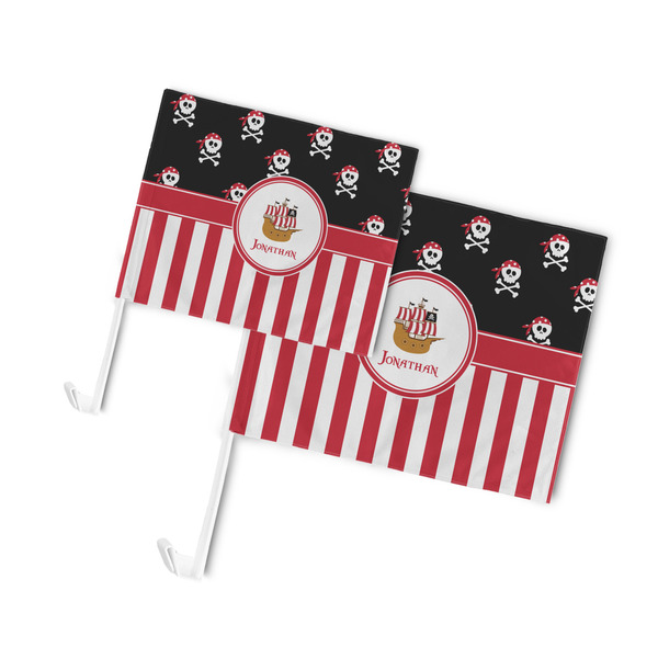 Pirate & Stripes Car Flags - PARENT MAIN (both sizes)