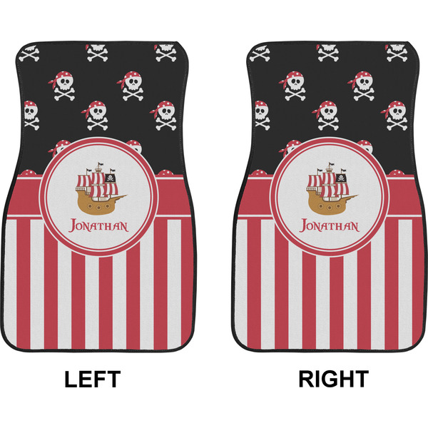 Pirate & Stripes Car Mat Front - Approval