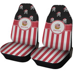 Pirate & Stripes Car Seat Covers (Set of Two) (Personalized)