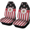 Pirate & Stripes Car Seat Covers (Set of Two) (Personalized)
