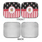 Pirate & Stripes Car Sun Shades - APPROVAL