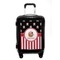 Pirate & Stripes Carry On Hard Shell Suitcase - Front