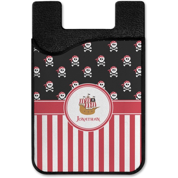 Pirate & Stripes Cell Phone Credit Card Holder