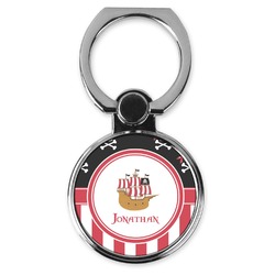 Pirate & Stripes Cell Phone Ring Stand & Holder (Personalized)
