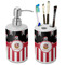 Pirate & Stripes Ceramic Bathroom Accessories