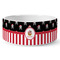 Pirate & Stripes Ceramic Dog Bowl - Medium - Front