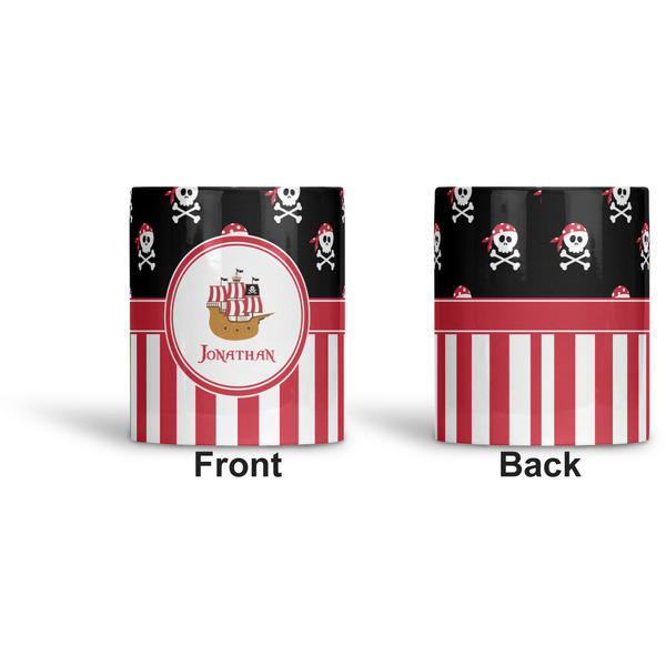 Pirate & Stripes Ceramic Pen Holder - Apvl