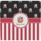 Pirate & Stripes Ceramic Tile Hot Pad (Personalized)