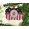 Pirate & Stripes Christmas Ornament (On Tree)