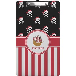 Pirate & Stripes Clipboard (Legal Size) (Personalized)