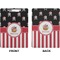 Pirate & Stripes Clipboard (Letter) (Front + Back)