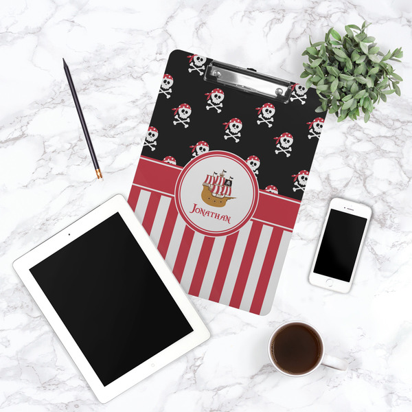 Pirate & Stripes Clipboard - Lifestyle Photo