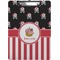 Pirate & Stripes Clipboard (Letter Size) (Personalized)