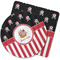 Pirate & Stripes Rubber Backed Coaster (Personalized)