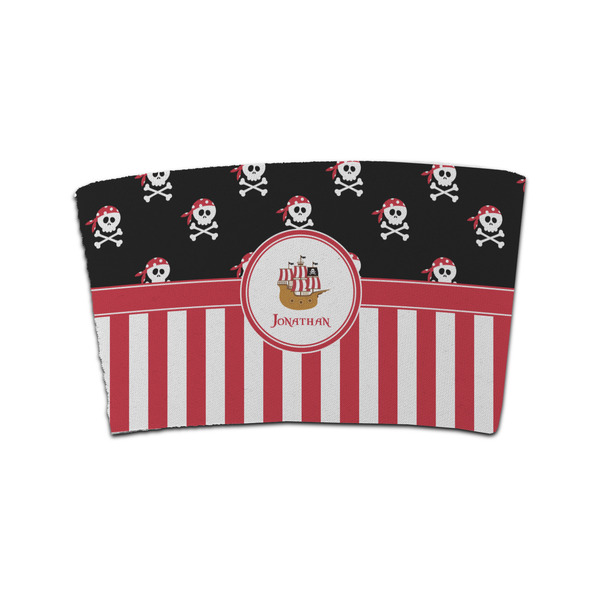 Custom Pirate & Stripes Coffee Cup Sleeve (Personalized)