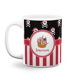 Pirate & Stripes Coffee Mug (Personalized)