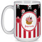 Pirate & Stripes Coffee Mug - 15 oz - White Full