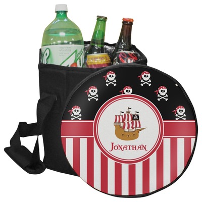 Pirate & Stripes Collapsible Cooler & Seat (Personalized)